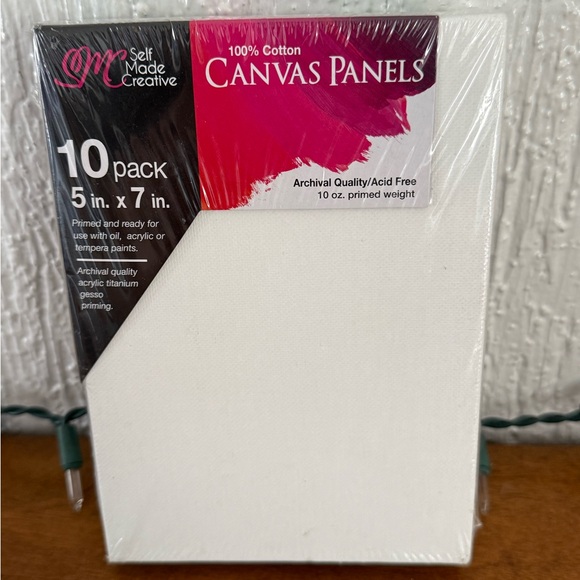 Other - White Canvas Panels 10 Pack